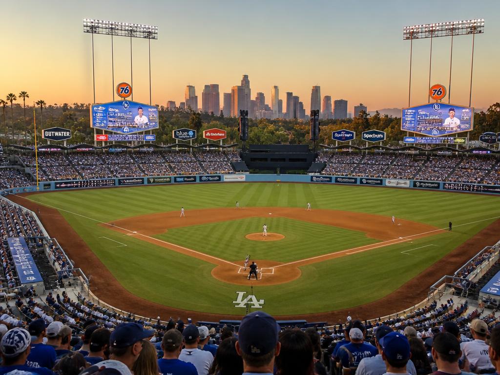 Photograph of Dodger Stadium