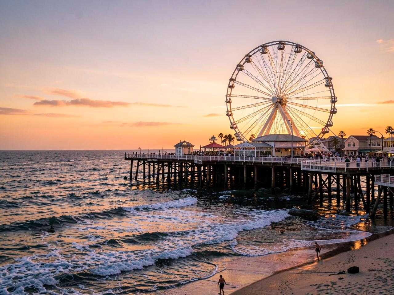 Photograph of Santa Monica Pier