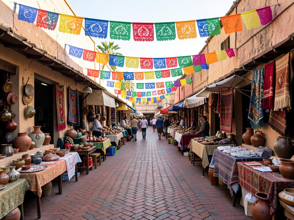 Photograph of Olvera Street