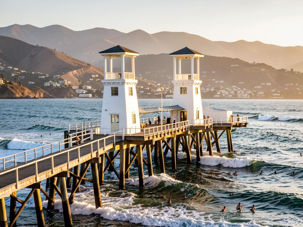 Photograph of Malibu Pier